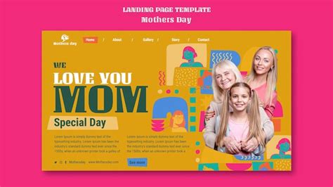 Free Psd Mother S Day Template Design