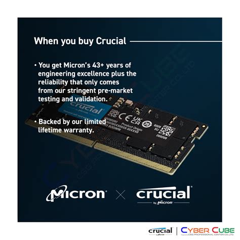 Crucial Ct G C S Gb Ddr So Dimm Cl V