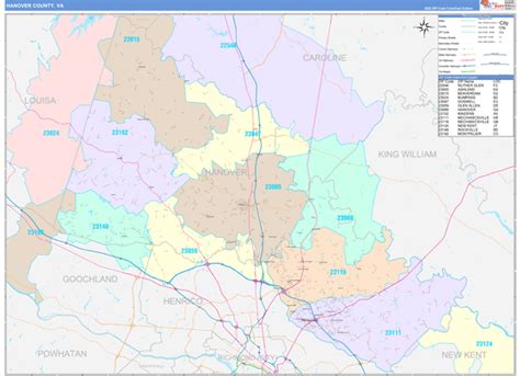 Maps Of Hanover County Virginia