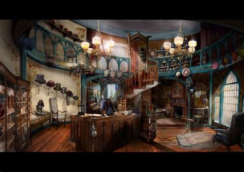 Tim Burton Mad Hatters House Through The Looking Glass Set