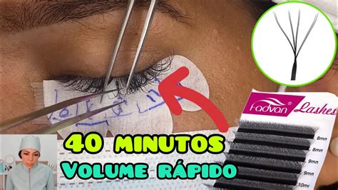 Como Fazer Extens O De C Lios R Pido E Volumoso Fio D W Fadvan Lashes