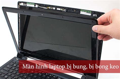 Cách sửa lỗi màn hình laptop bị bung, bị bong keo, hở viền - Top Ten