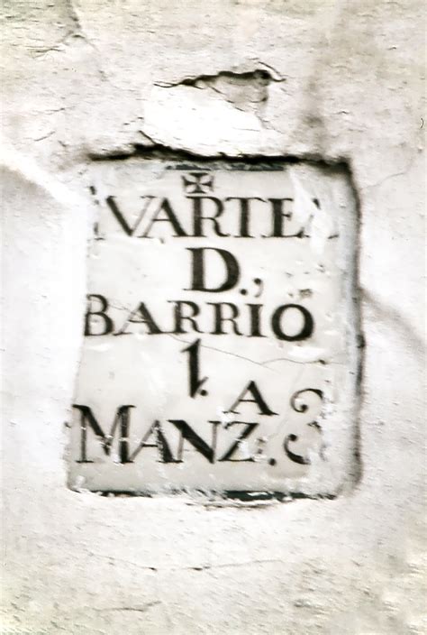 05447 Placa De Olavide Cuartel Barrio Manzana Sevilla Desaparecida