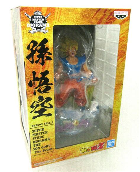 Dragon Ball Z Super Saiyan Goku Brush Ver Super Master Stars Diorama