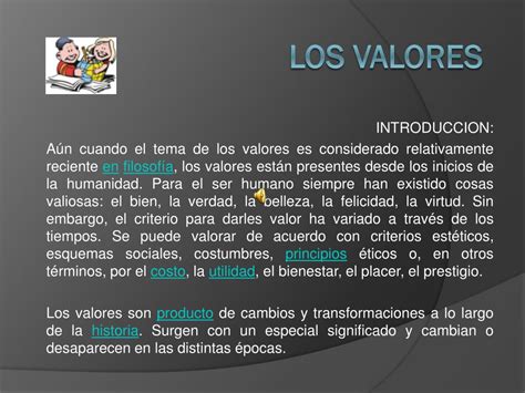 Ppt Los Valores Powerpoint Presentation Free Download Id2985136