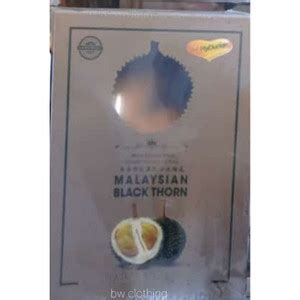 Jual Durian Black Thorn Musang King Malaysian Frozen Gram Jakarta