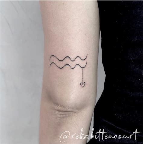 61 Aquarius Tattoos That Will Make Waves Thefab20s