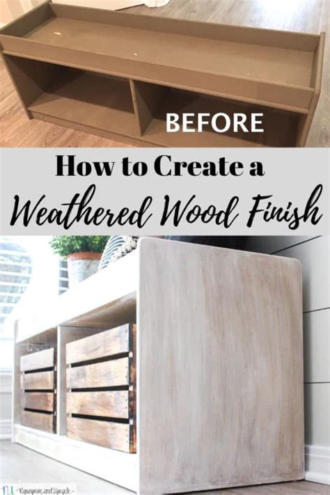 How To Create The Weathered Barn Wood Look With New Wood Weathered