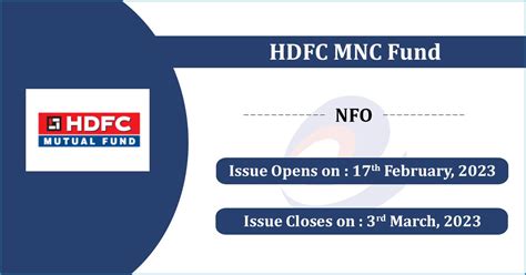 Hdfc Mnc Fund Nfo Details