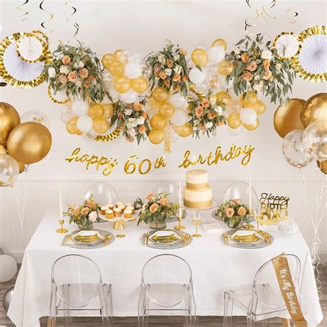 Lễ Kỷ Niệm Sinh Nhật 60 Tuổi Decoration 60th Birthday Party ý Tưởng Và