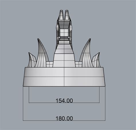 STL Datei Fortnite Siegeskrone Lebensgröße 3D Druck Idee zum