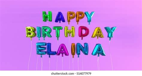 Happy Birthday Shanaya Card Balloon Text 库存插图 514031842 Shutterstock