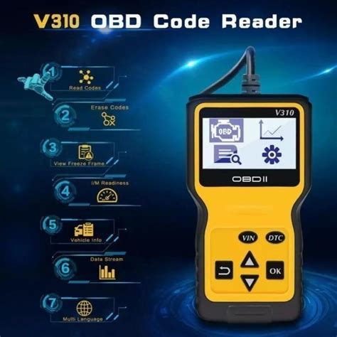 Jual Scanner Mobil Universal OBD2 V310 Pembaca Kode Diagnostik Check