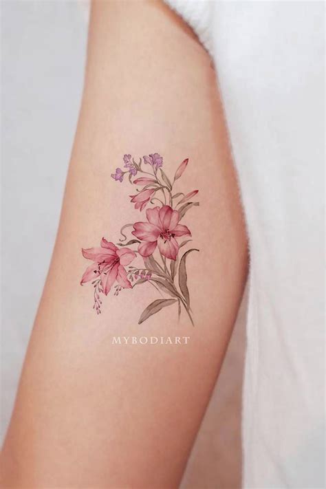 Floral Temporary Tattoos – MyBodiArt