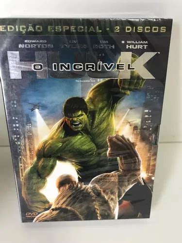 Box Dvd O Incr Vel Hulk Edi O Especial Duplo Lacrado Parcelamento