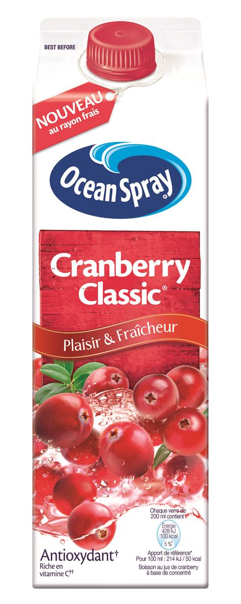 Le Jus Cranberry Classic DOcean Spray De Ocean Spray