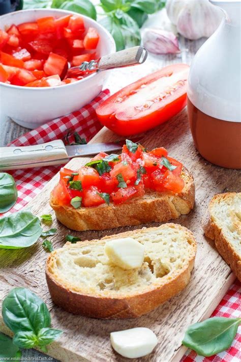 Original Bruschetta Rezept Mit Tomaten Emmikochteinfach