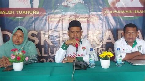 Buka Penjaringan Pilkada Pkb Malteng Sebut Tokoh Ini Sudah Jalin