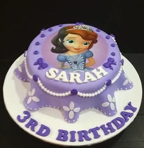 Princess Sofia Birthday Cake Disney Princess Sofia Birthday Cakes