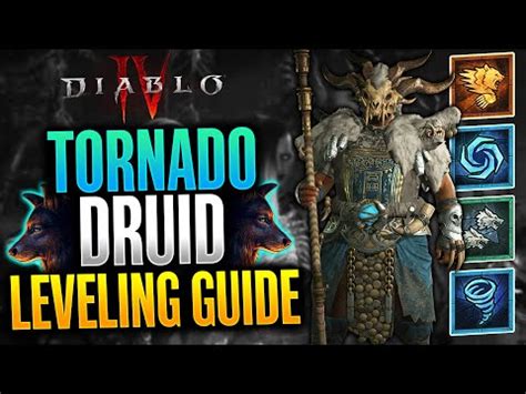 Diablo 4 OP Tornado Druid Leveling Build Guide Level 1 50 Best