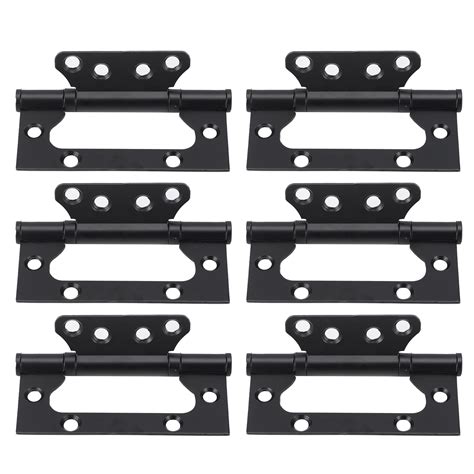 3Set Door Hinge Zinc Alloy Flat Open Mute Bearing Hinges Window