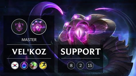 Vel Koz Support Vs Alistar Kr Master Patch Youtube