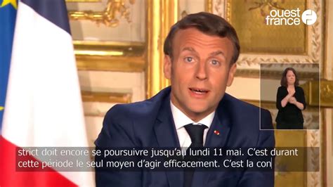 Emmanuel Macron Prolonge Le Confinement Jusquau 11 Mai Au Moins