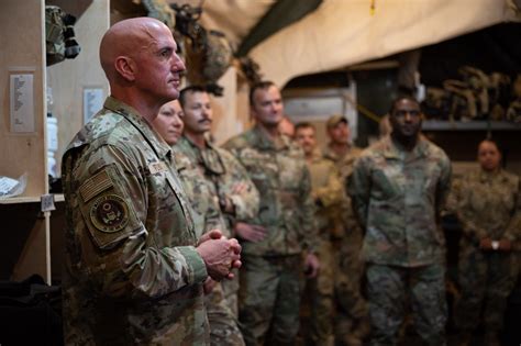 Dvids Images Cmsaf Visits Deployed Airmen At Centcom Bases Image