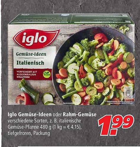 Iglo Gem Se Ideen Oder Rahm Gem Se Angebot Bei Marktkauf Prospekte De