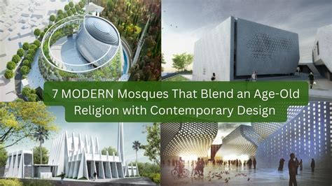 7 MODERN Mosques That Blend An Age Old Religion With Contemporary