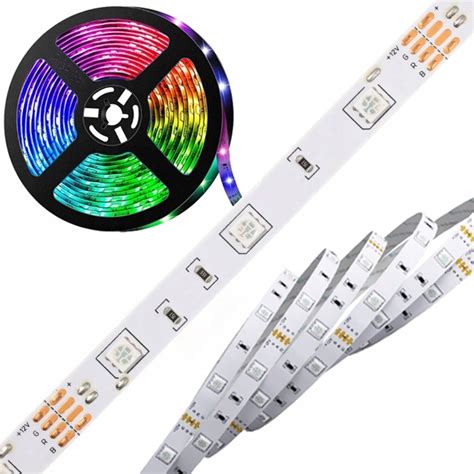 Taśma pasek LED RGB kolorowa SMD multikolor 1M 7W 4231 Cena Opinie