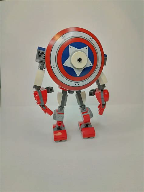 Captain America Mech Armor Brickslog