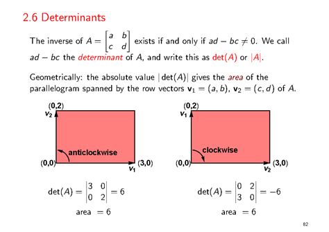 Week3 4 Week 3 4 Lecture Notes 2 Determinants The Inverse Of A