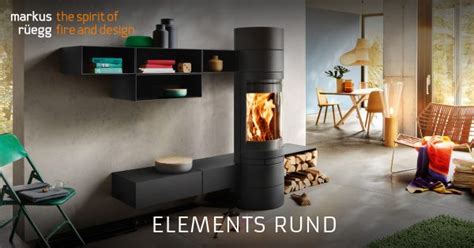 Skantherm Elements Rund Krosnys Ir Krosnel S