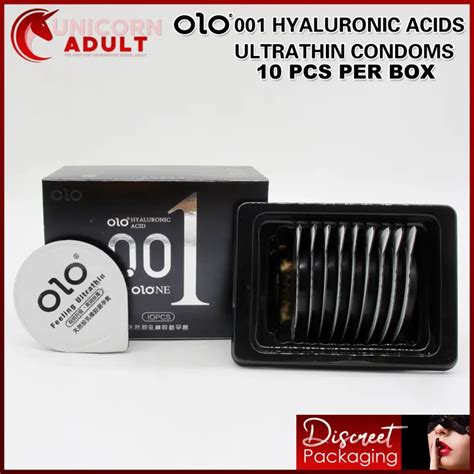 Unicorn Adult Olo Hyaluronic Acid Ultra Thin Condoms Small Pack