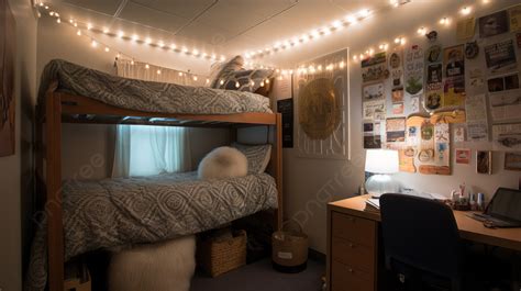 Fairy Lights Dorm Room