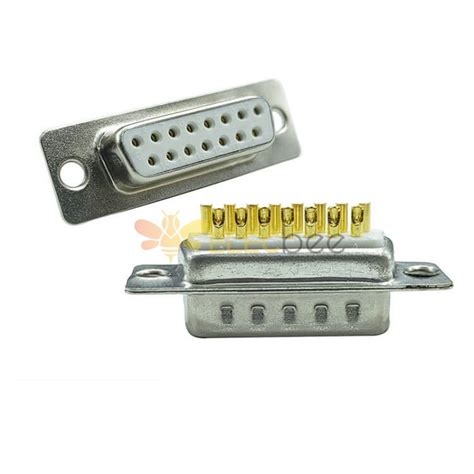 D SUB 15Pin Connector Straight Male Female Solder Type 15pin RS232