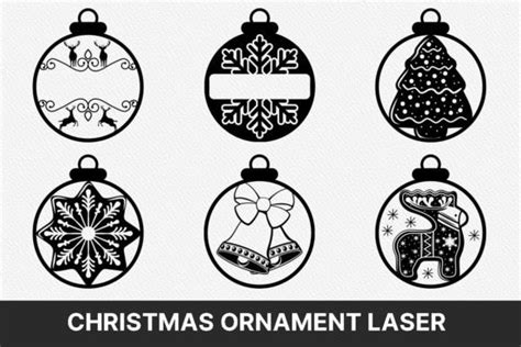 Christmas Ornament Laser Cut Bundle Graphic By Creative Design 12