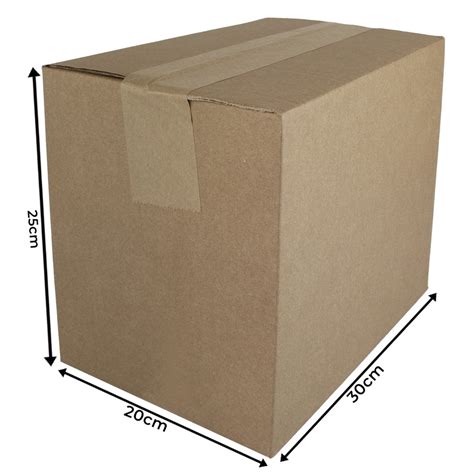 Caixa de papelão pequena ecommerce 30x20x25CM para envio sedex correios