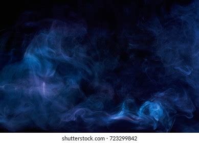 Blue Purple Vape Smoke Ring On Stock Photo 723307867 Shutterstock