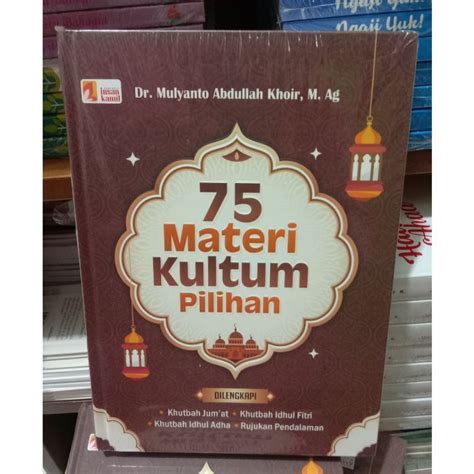 Jual Materi Kultum Pilihan Shopee Indonesia