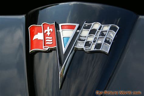 1963 Fuel Injection Corvette Front Emblem Picture