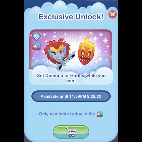 2020 09 29 Exclusive Unlock Feat Demona Hades Both As Emojis