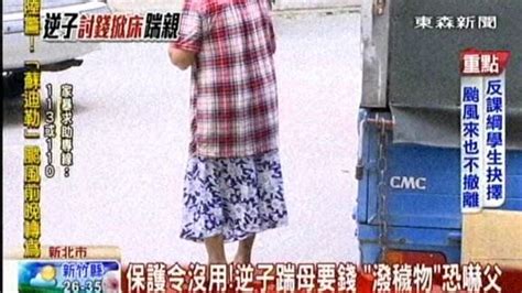 無業男踹母討錢 警逮人送辦