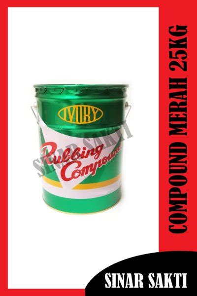 Jual Rubbing Compound Merah Ivory Kompon Merah Kg Di Lapak Paint