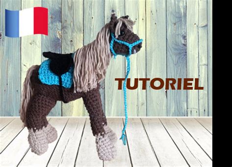 Tutoriel Cheval Poney Amigurumi Pattern Modèle Patron Français Tuto