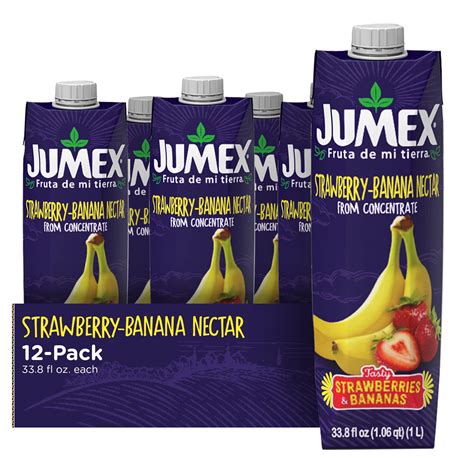 Buy Jumex Strawberry Banana Nectar 100 Recyclable Tetra Pak Box 33