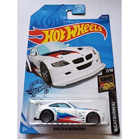 Hot Wheels Bmw Z4 M Motorsport White 2020 Nightburnerz