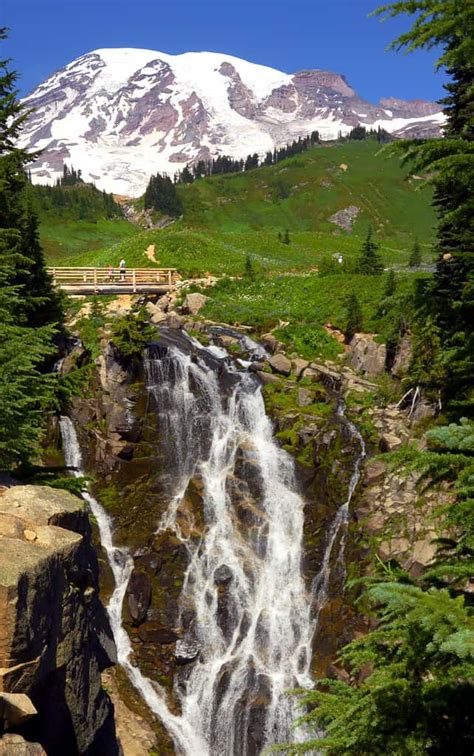 Myrtle Falls Visit Rainier