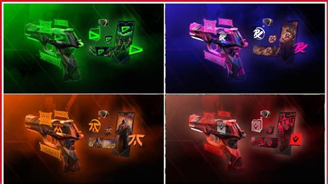 All Vct Capsule Skins In Game Collection Valorant New Patch